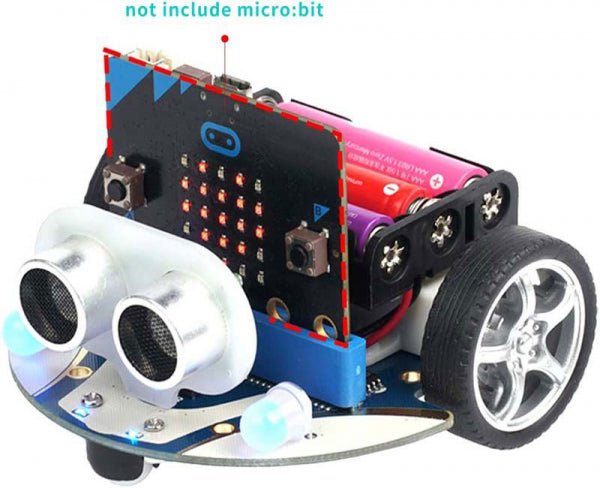 ELECFREAKS Smart Cutebot Kit - Smart Car Robot kit for micro:bit - EF08209 - STEAM - alnabaa.com - النبع
