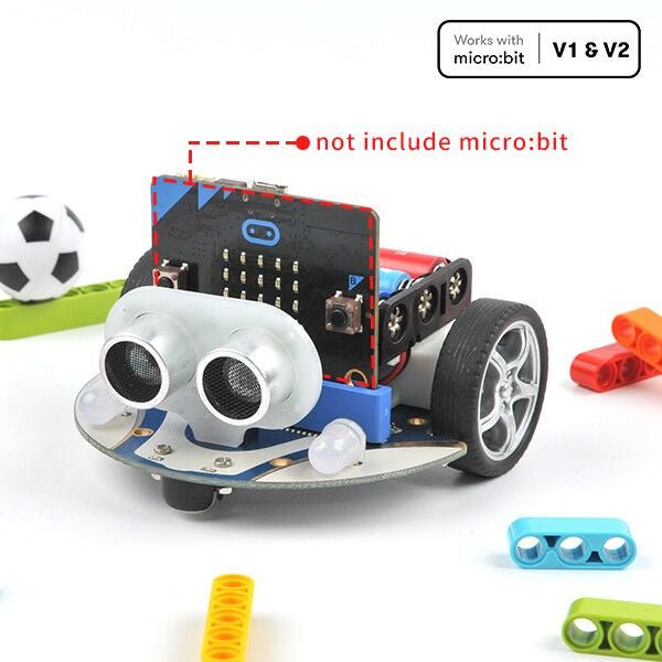 ELECFREAKS Smart Cutebot Kit - Smart Car Robot kit for micro:bit - EF08209 - STEAM - alnabaa.com - النبع