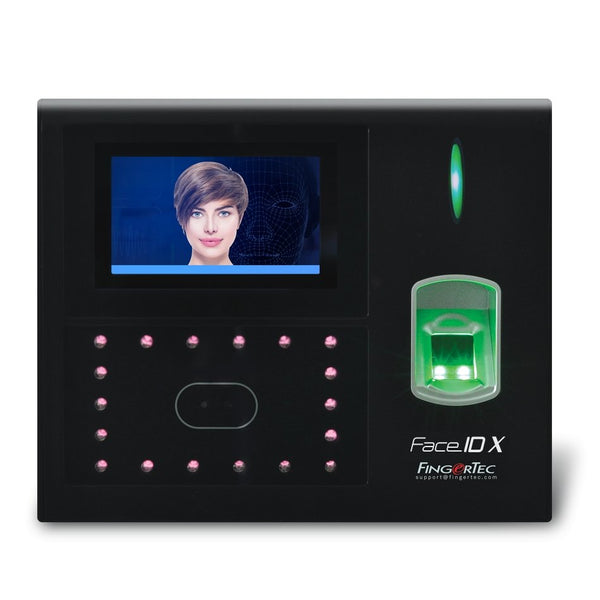 FingerTec Face ID X with dual cameras for photo taking and accurate verification - Face ID X - Access Control - alnabaa.com - النبع