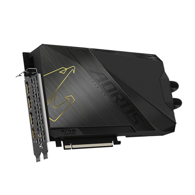 GIGABYTE AORUS GeForce RTX 4090 XTREME WATERFORCE 24G (rev. 1.0) Graphics Card - GV-N4090AORUSX W-24GD 1.0 - Graphic Cards - alnabaa.com - النبع