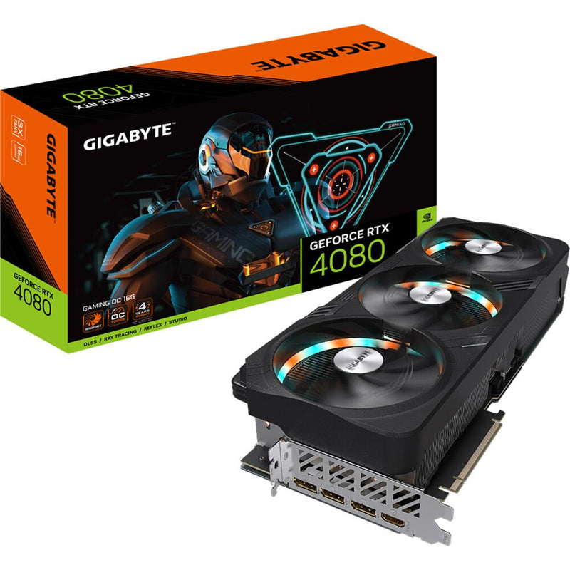 GIGABYTE GeForce RTX 4080 16GB GAMING OC Graphics Card - GV-N4080GAMING OC-16GD 1.0 - Graphic Cards - alnabaa.com - النبع