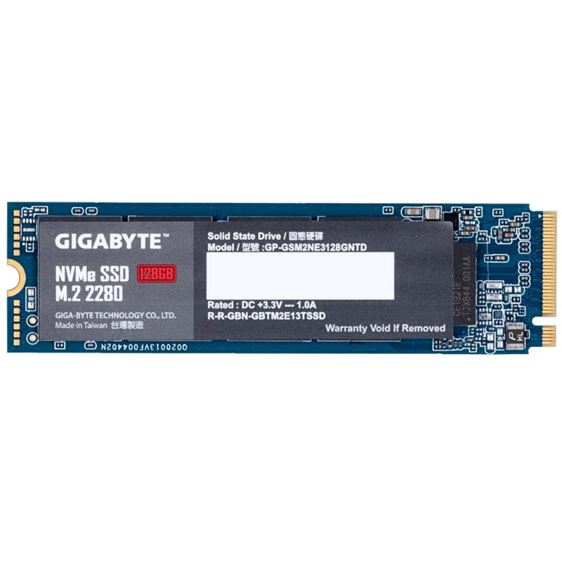 GIGABYTE M.2 PCIe NVME Internal SSD - 128GB - GP-GSM2NE3128GNTD - Internal SSD - alnabaa.com - النبع