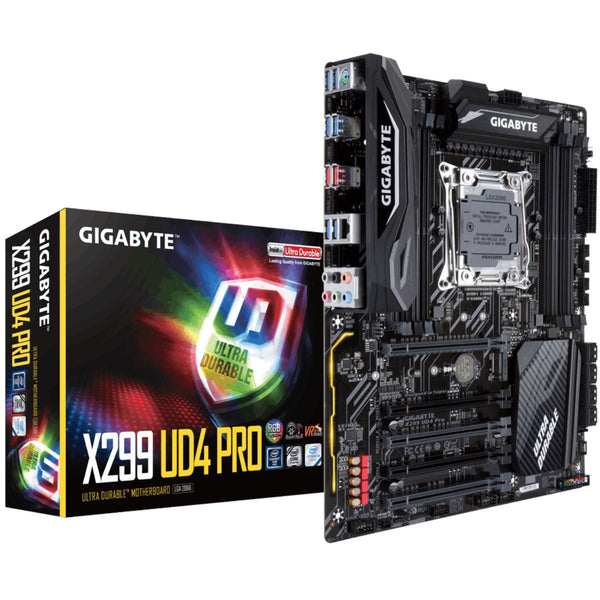 GIGABYTE X299 UD4 Pro Motherboard - X299 UD4 PRO 1.0 - Motherboards - alnabaa.com - النبع