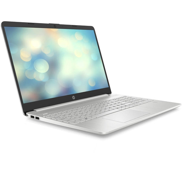 HP 15s-fq2038ne 15.6" Laptop - Core i7-1165G7 - 16GB RAM - 512GB SSD - Shared - DOS (Natural Silver) - 585V0EA - Laptops - alnabaa.com - النبع