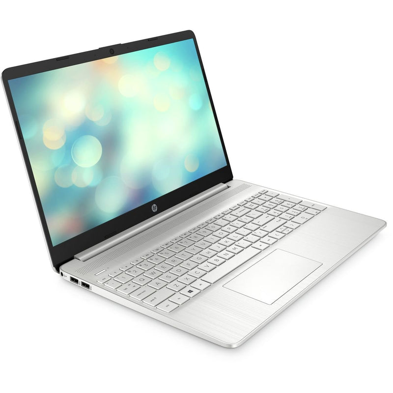 HP 15s-fq5019ne 15.6" Laptop - Core i5-1235U - 8GB RAM - 512GB SSD - Shared - DOS (Natural Silver) - 6G3Q0EA - Laptops - alnabaa.com - النبع