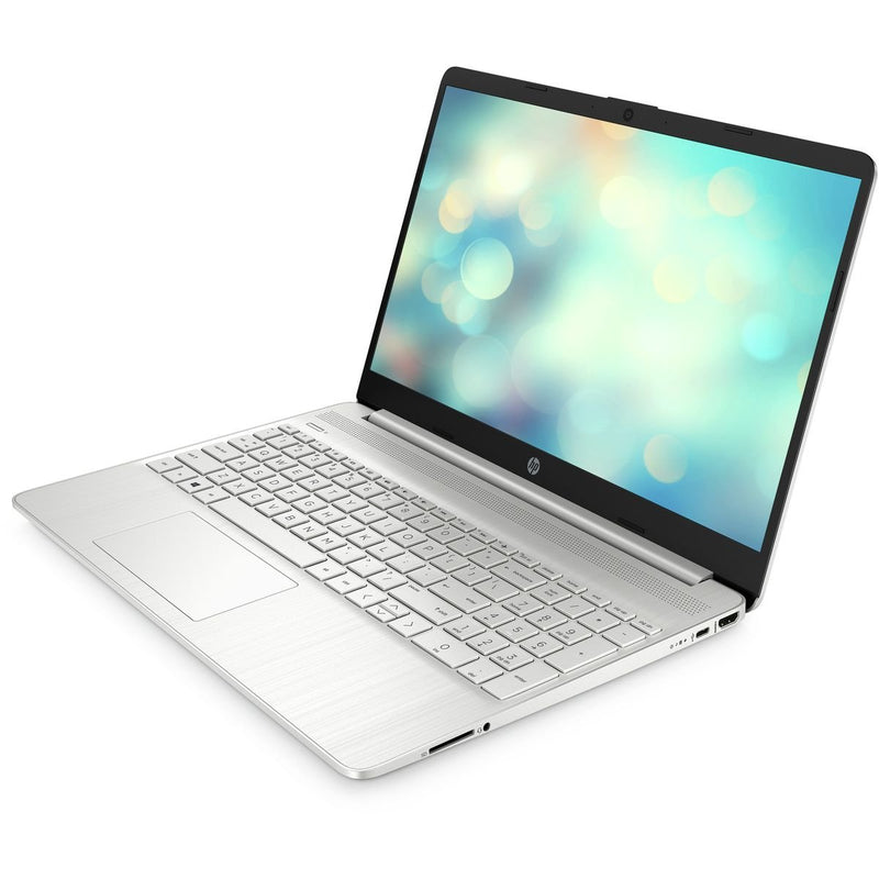 HP 15s-fq5019ne 15.6" Laptop - Core i5-1235U - 8GB RAM - 512GB SSD - Shared - DOS (Natural Silver) - 6G3Q0EA - Laptops - alnabaa.com - النبع