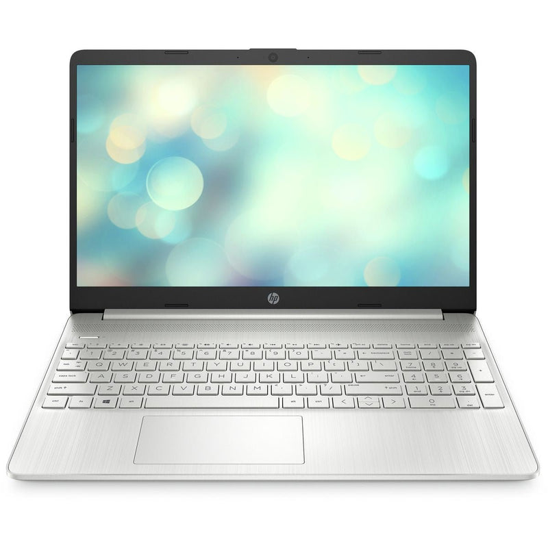 HP 15s-fq5019ne 15.6" Laptop - Core i5-1235U - 8GB RAM - 512GB SSD - Shared - DOS (Natural Silver) - 6G3Q0EA - Laptops - alnabaa.com - النبع