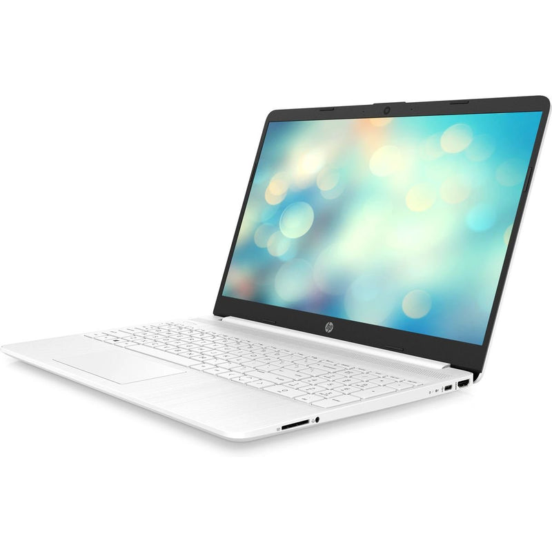 HP 15s-fq5292nia 15.6" Laptop - Core i5-1235U - 8GB RAM - 512GB SSD - Shared - DOS (Snowflake White) - 7C8B1EA - Laptops - alnabaa.com - النبع