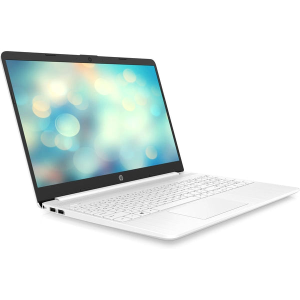 HP 15s-fq5292nia 15.6" Laptop - Core i5-1235U - 8GB RAM - 512GB SSD - Shared - DOS (Snowflake White) - 7C8B1EA - Laptops - alnabaa.com - النبع