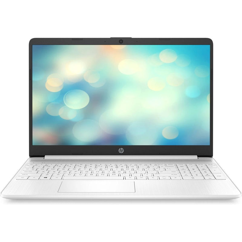 HP 15s-fq5292nia 15.6" Laptop - Core i5-1235U - 8GB RAM - 512GB SSD - Shared - DOS (Snowflake White) - 7C8B1EA - Laptops - alnabaa.com - النبع