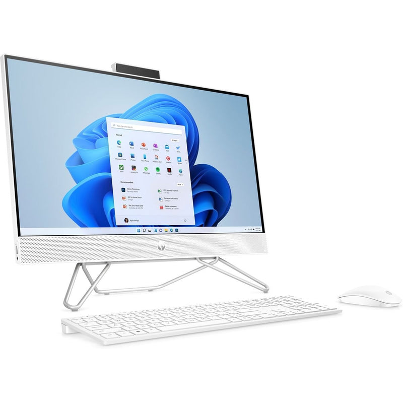 HP 24-cb1034nh 23.8" Multi-touch All-in-One - Core i7-1255U - 8GB RAM - 512GB SSD - MX450 2GB - DOS (Starry White) - 6W1A6EA - All-in-Ones - alnabaa.com - النبع