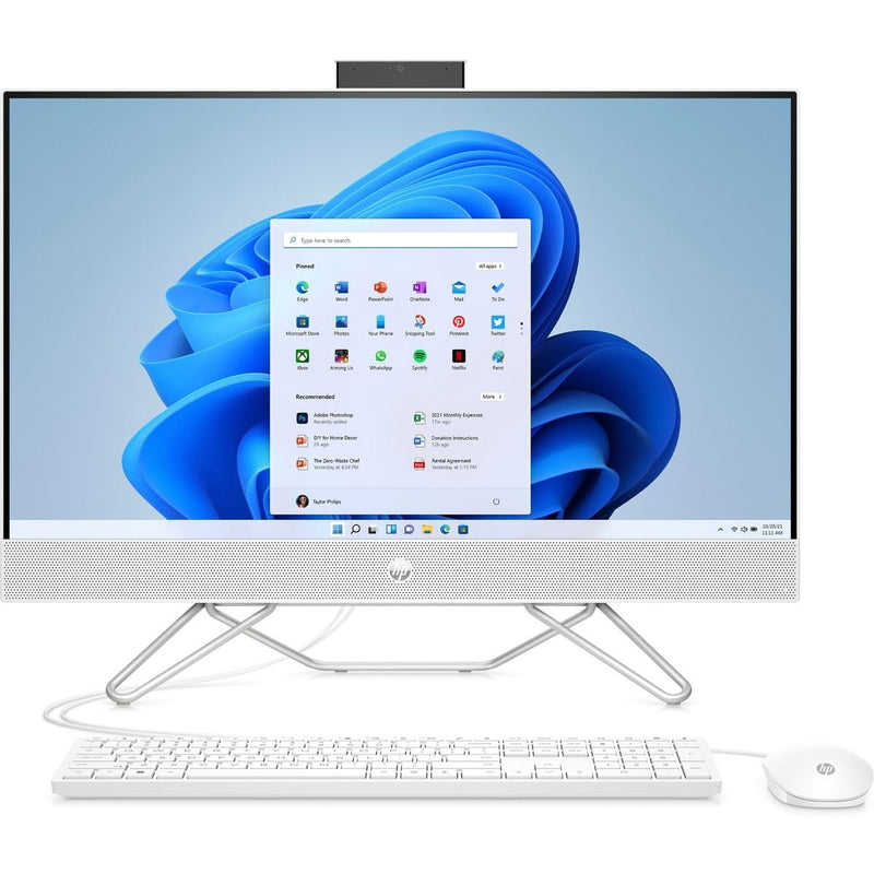 HP 27-cb1155nh 27" AIO - Core i7-1255U - 8GB RAM - 512GB SSD - Shared - DOS (White) - 79Q95EA - All-in-Ones - alnabaa.com - النبع