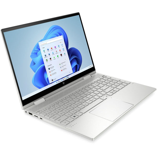 HP ENVY x360 15-ed1055wm 15.6" Touchscreen Laptop - Core i5-1135G7 - 8GB RAM - 512GB SSD - Shared - Win11 (Natural Silver) - 389F2UA - Laptops - alnabaa.com - النبع