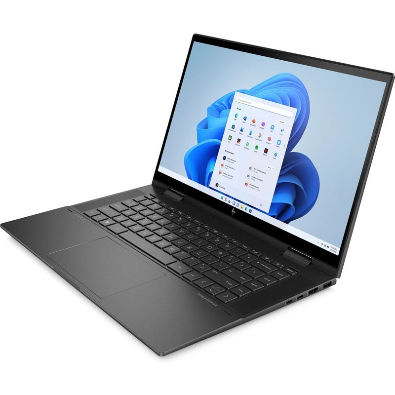 HP ENVY x360 15-ey0013dx 15.6" Touchscreen Laptop - Ryzen 5 5625U - 8GB RAM - 256GB SSD - Shared - Win 11 (Nightfall Black) - 66B44UA - Laptops - alnabaa.com - النبع