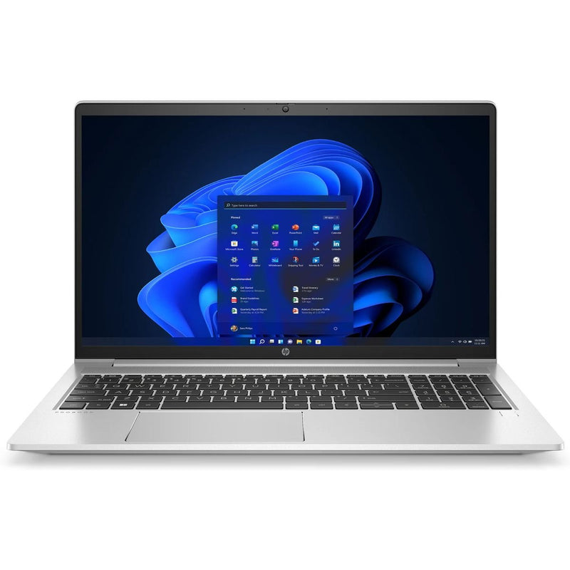 HP ProBook 450 15.6 inch G9 Notebook PC - Core i7-1255U - 8GB RAM - 512GB SSD - Shared - DOS (Natural Silver) - 5Y3T4EA - Laptops - alnabaa.com - النبع