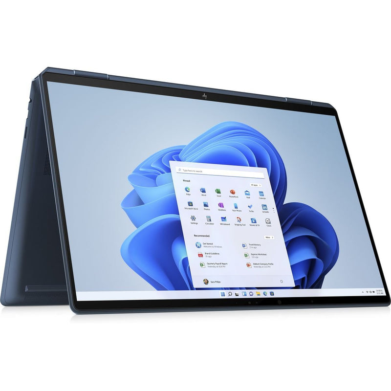 HP Spectre x360 16-f1013dx 16" 3K+ Touchscreen Laptop - Core i7-12700H - 16GB RAM - 512GB SSD - Shared - Win 11 (Nocturne Blue Aluminum) - 669A1UA - Laptops - alnabaa.com - النبع