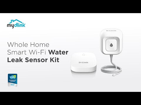 D-Link Whole Home Smart Wi-Fi Water Leak Sensor Kit (DCH-S1621KT)