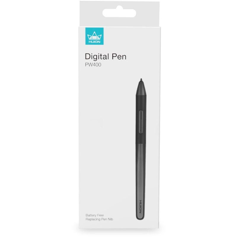Huion Battery-Free Pen PW400 for Inspiroy RTE-100/RTS-300/RTM-500/RTP-700 - PW400 - Stylus - alnabaa.com - النبع
