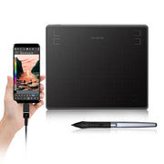 Huion HS64 Graphic Pen Tablet with 4 Programmable Express Keys - HS64 - Graphic Tablets - alnabaa.com - النبع