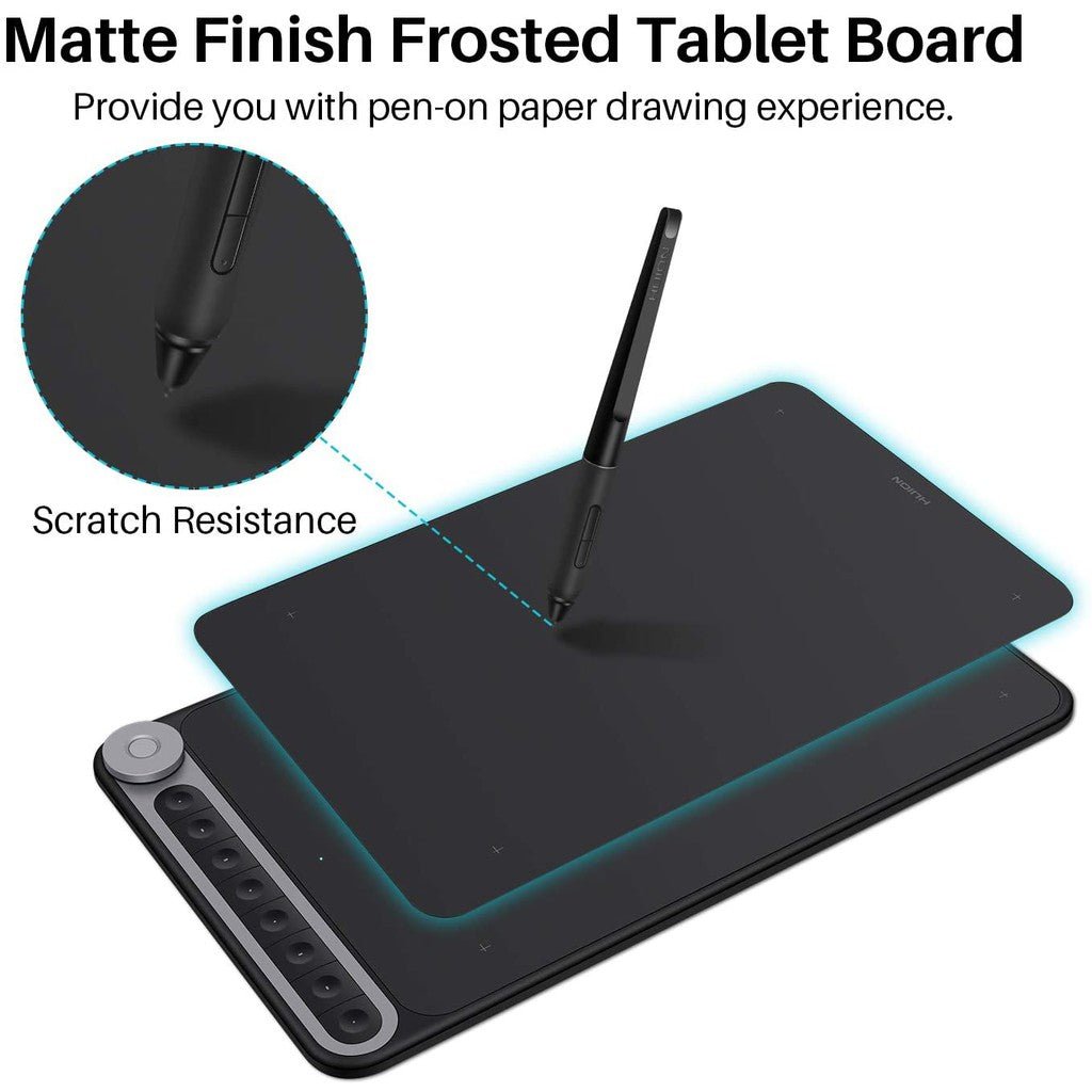 Huion Inspiroy Dial Q620M Graphic Pen Tablet - 8 programmable Keys - Q620M - Graphic Tablets - alnabaa.com - النبع