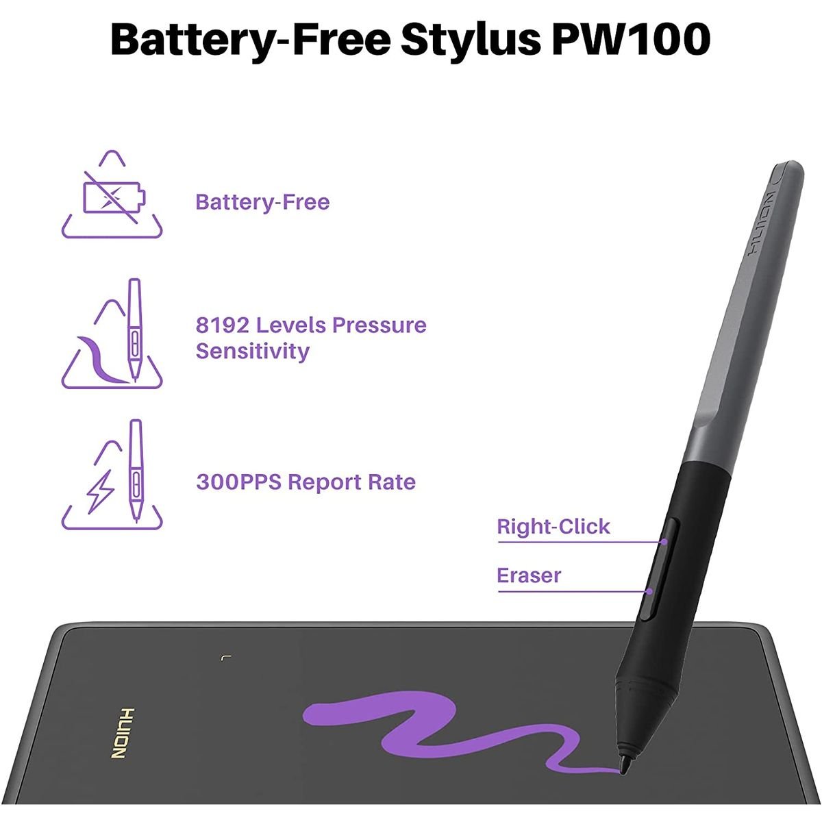 Huion Inspiroy H420X Graphic Drawing Tablet (106 x 66mm) - H420X - Graphic Tablets - alnabaa.com - النبع