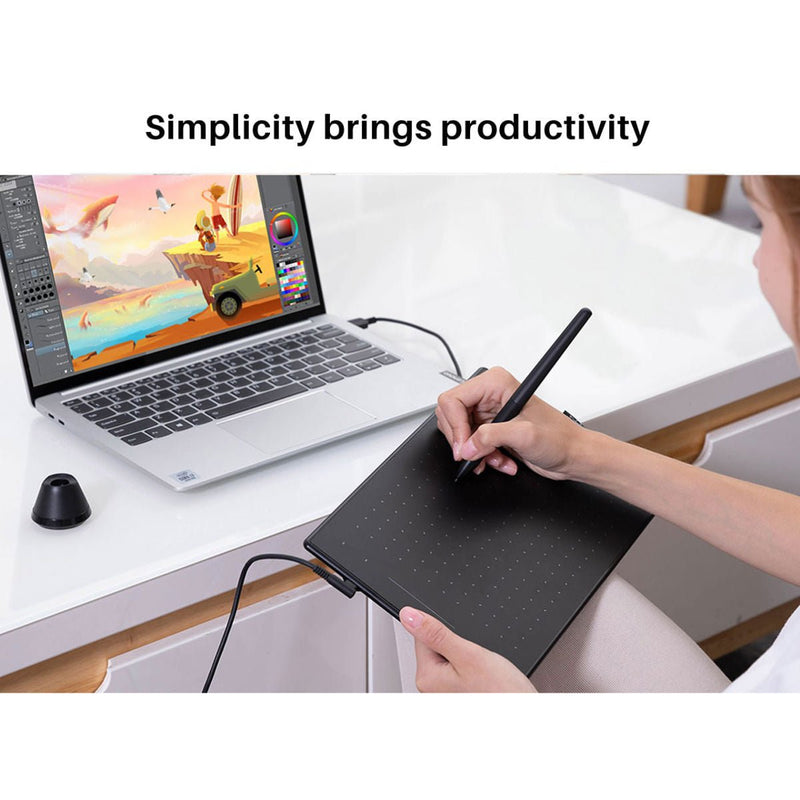 Huion Inspiroy RTM-500 Graphic Drawing Tablet with Touch Bar - 4 Programable Keys - RTM-500 - Graphic Tablets - alnabaa.com - النبع