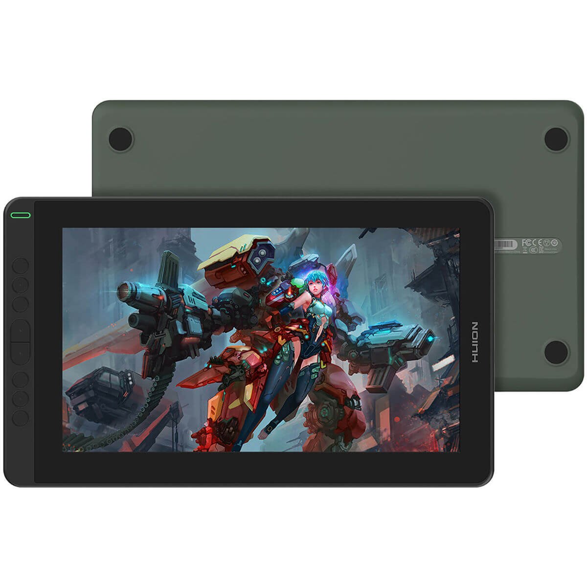 Huion Kamvas 13 Drawing Display Tablet - 13.3" - GS1331-G - Graphic Tablets - alnabaa.com - النبع