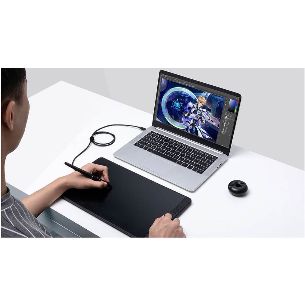 Huion Kamvas 13 Drawing Display Tablet - 13.3" - GS1331-B - Graphic Tablets - alnabaa.com - النبع