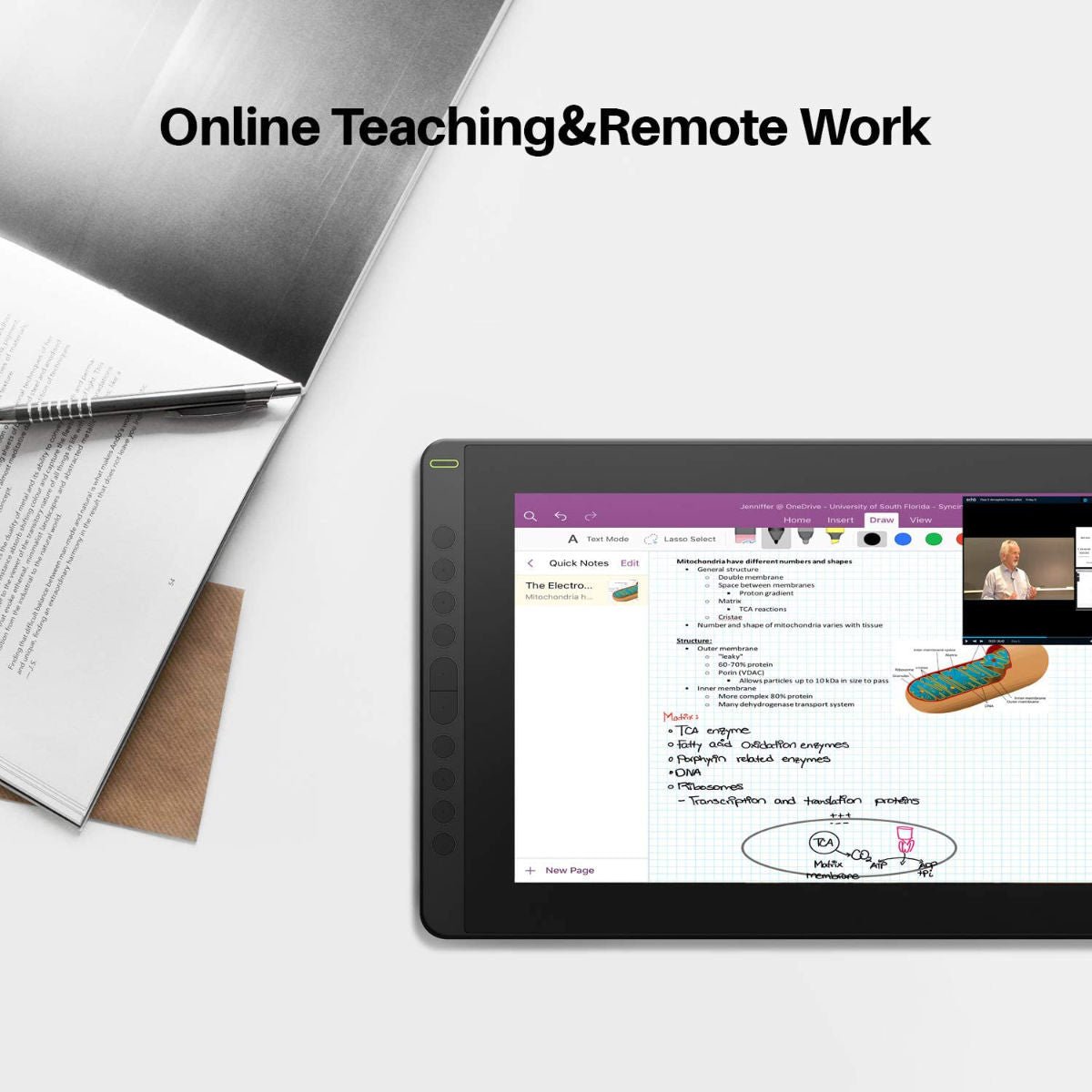 Huion Kamvas 16 Graphic Display Tablet with 10 Express Keys - Graphic Tablets - alnabaa.com - النبع