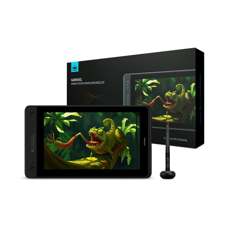 Huion Kamvas Pro 12 Graphic Display Tablet with Stand - 11.6" - GT-116 - Graphic Tablets - alnabaa.com - النبع