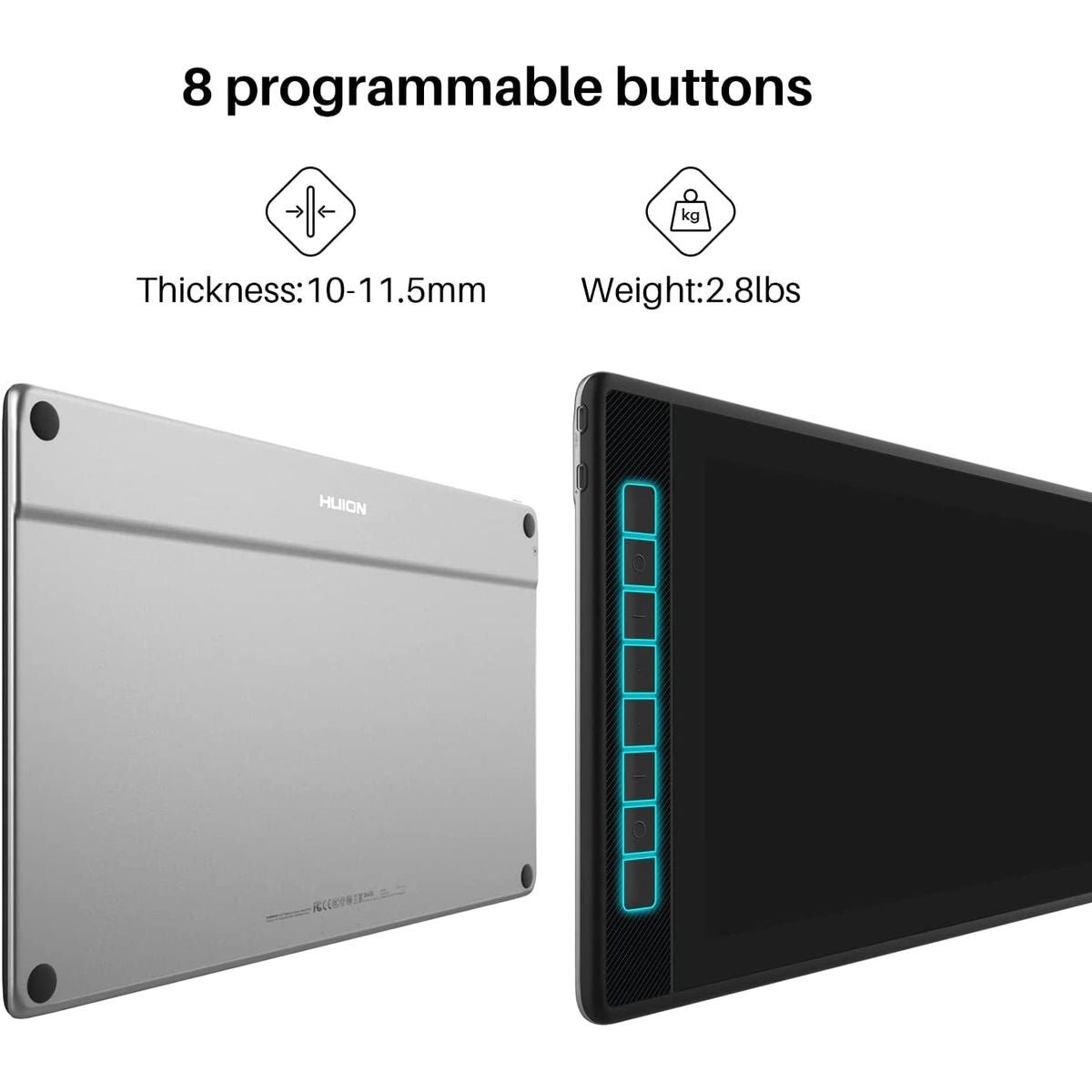 Huion Kamvas Pro 16 2.5K QHD IPS Pen Display Tablet with Stand - GT1602 - Graphic Tablets - alnabaa.com - النبع