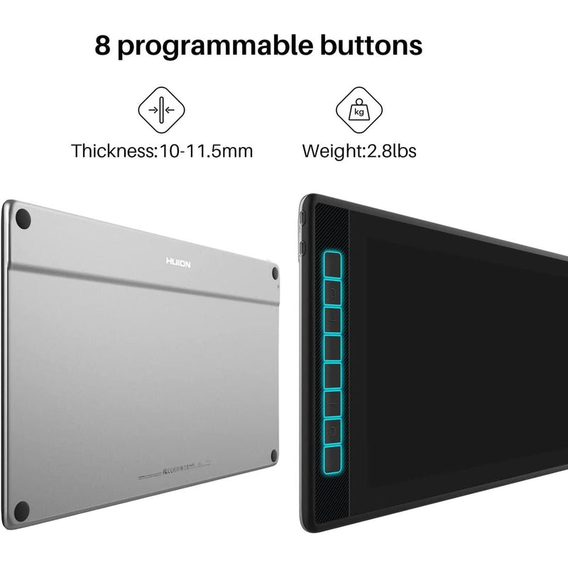 Huion Kamvas Pro 16 2.5K QHD IPS Pen Display Tablet with Stand - GT1602 - Graphic Tablets - alnabaa.com - النبع