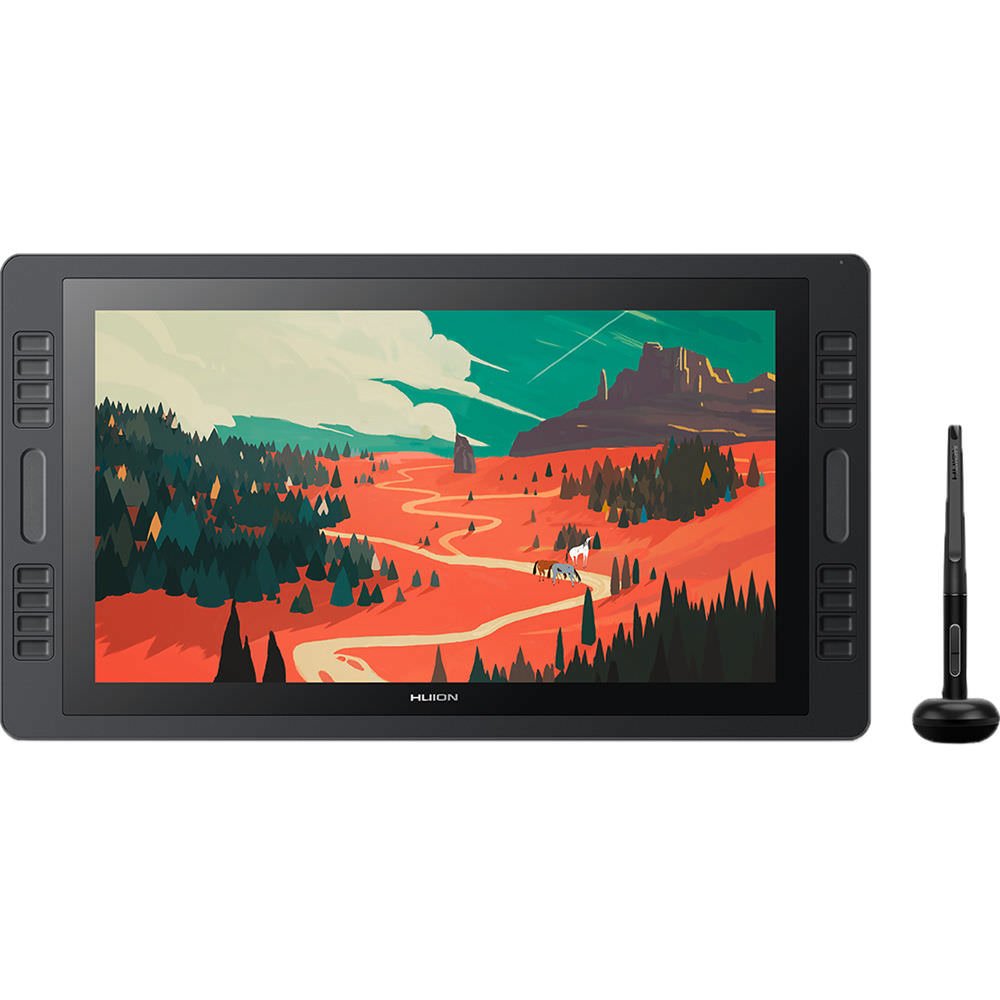 Huion Kamvas Pro 20 Drawing Display Tablet with Stand - 19.5" - GT1901 - Graphic Tablets - alnabaa.com - النبع