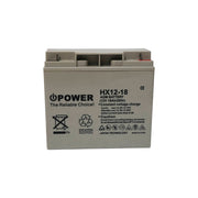 iPower AGM 12V Battery - 18A Variant