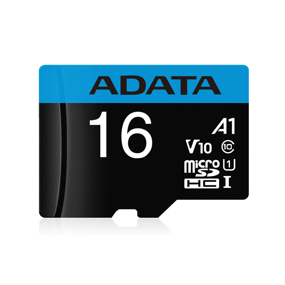 تحقق من بطاقة الذاكرة ADATA Premier SD 5.1 مع محول - 16 جيجابايت - microSDXC UHS-I