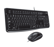 Logitech MK120 Wired Keyboard and Mouse Combo - Arabic