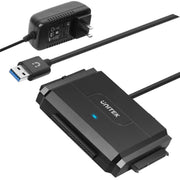 محول Unitek SmartLink Trinity USB 3.0 إلى SATA II وIDE HDD وSSD