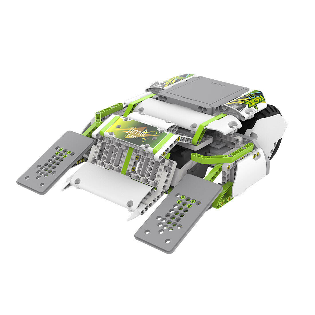 UBTECH Jimu Milagrow WarriorBot – مجموعة روبوتات قابلة للبرمجة بأكثر من 700 قطعة مع PRP وترميز Blockly لتعليم STEM