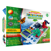 Znatok Electronic Kit Alternative Energy – 50+ Projects Using Solar, Wind, Water, and Mechanical Power for Ages 8+