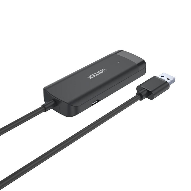 UNITEK uHUB Q4 4 Ports Powered USB 3.0 Hub with (150cm Cable)